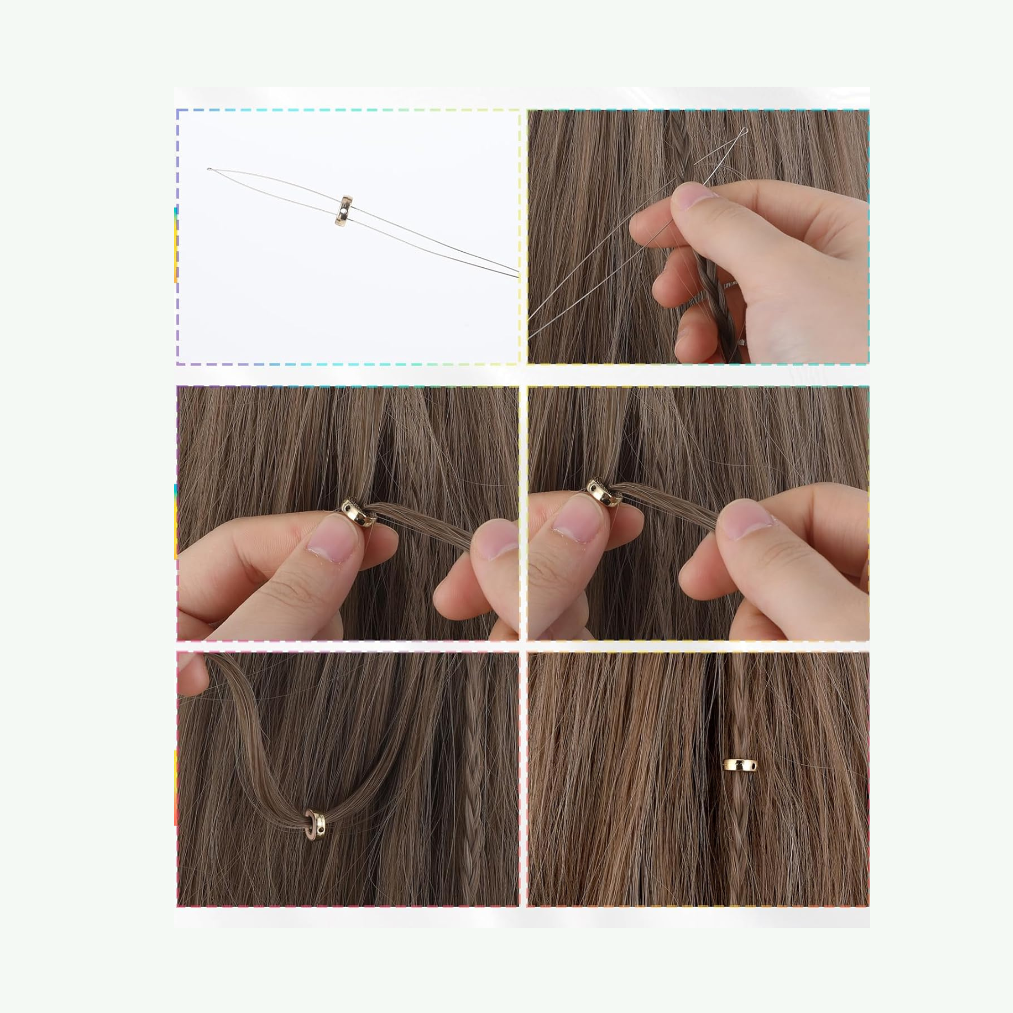 Einfädelhilfe für Microring Extensions