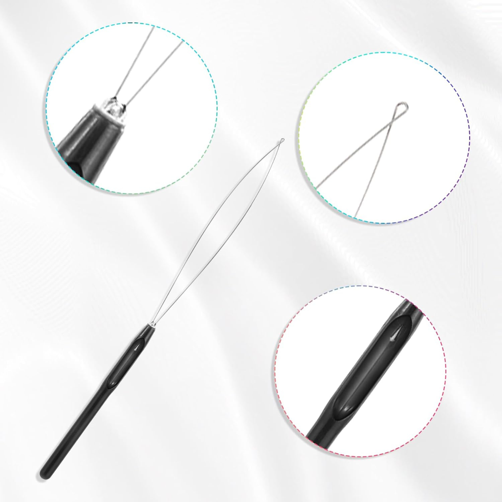 Einfädelhilfe für Microring Extensions